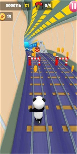 大熊猫跑酷截图2