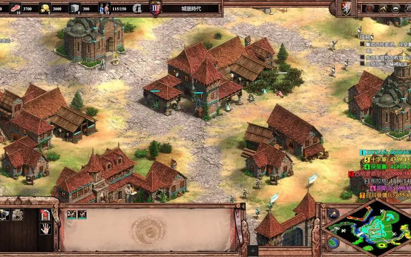 帝国时代2匈奴攻略黑森林