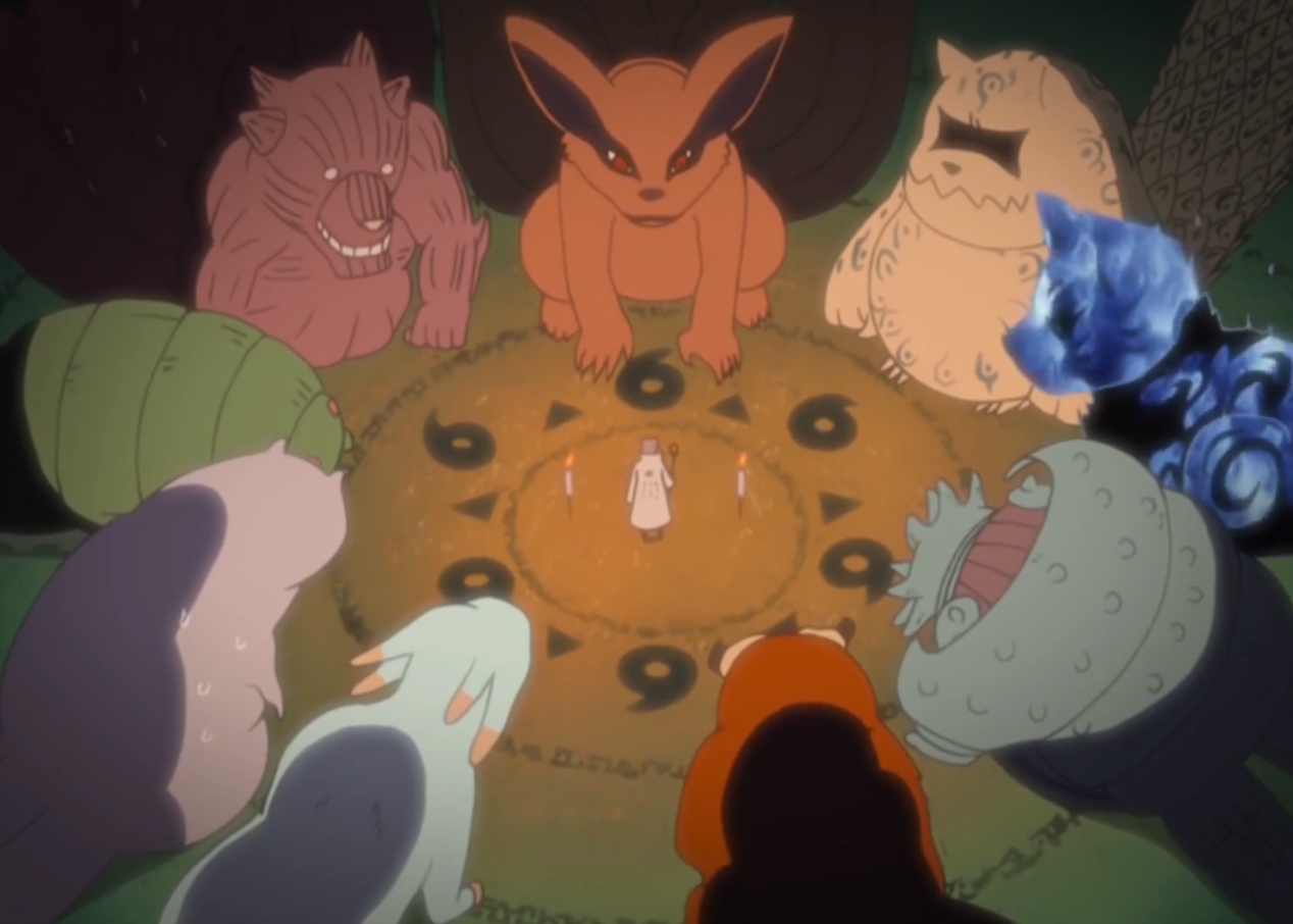 火影忍者蛇袍兜怎么变大蛇