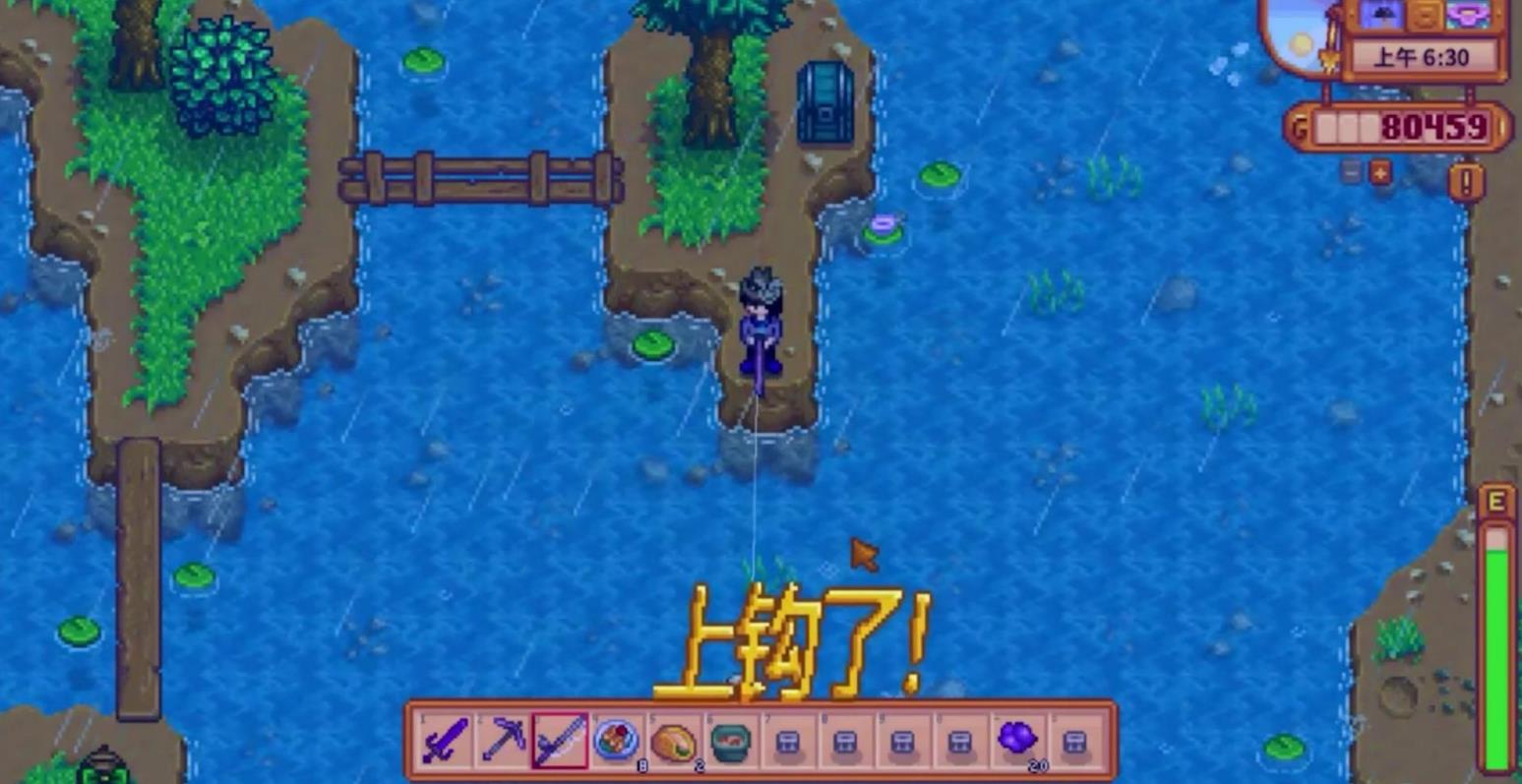 星露谷物语紫星鱼怎么钓