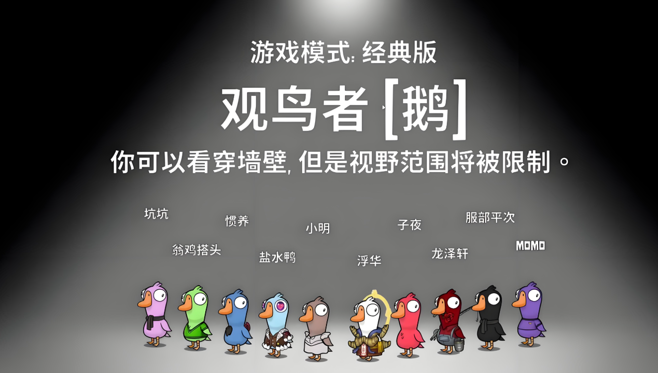 鹅鸭杀观鸟者什么技能