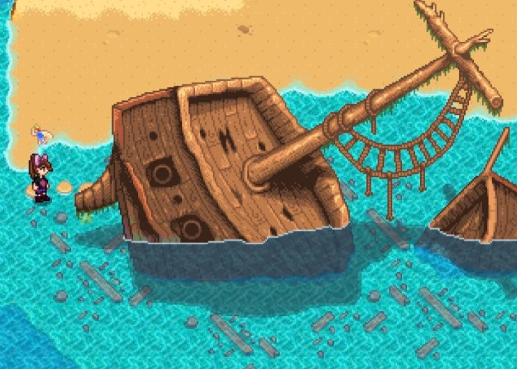 星露谷物语海边的房子怎么进去