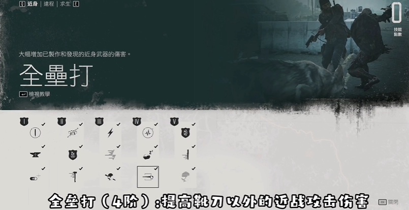 往日不再近身技能加点是什么