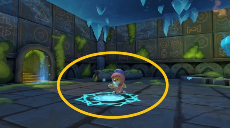 摩尔庄园的魔法阵怎么玩