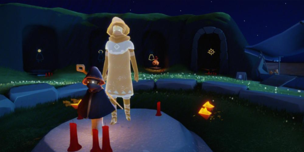 光遇吓人先祖怎么穿可爱