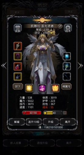 地下城堡2神官骑士哪个角色好