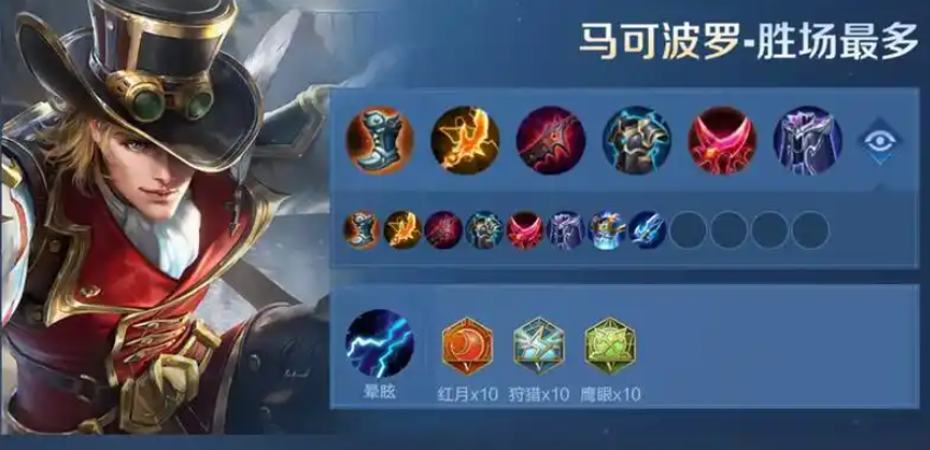 王者荣耀马可波罗如何出装