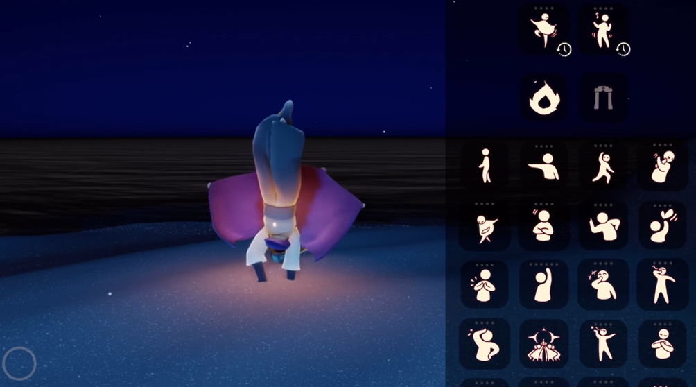 光遇双手倒立动作怎么玩