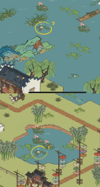 江南百景图商人家在哪里