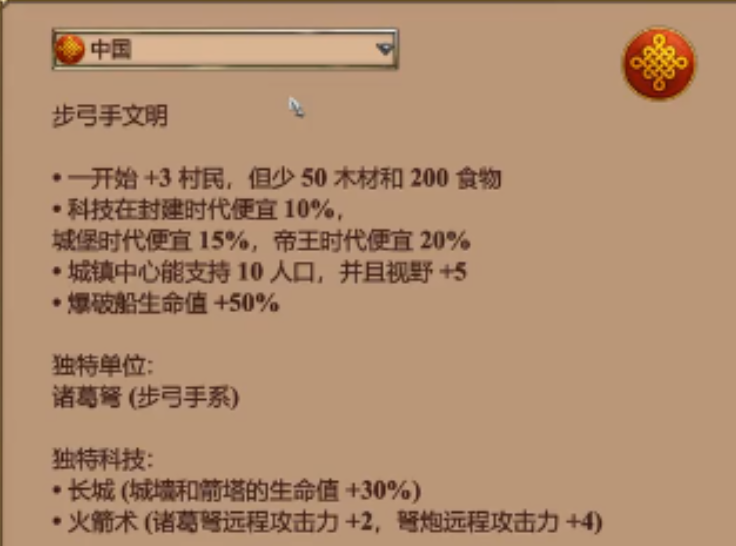 帝国时代2中国简单开局怎么玩